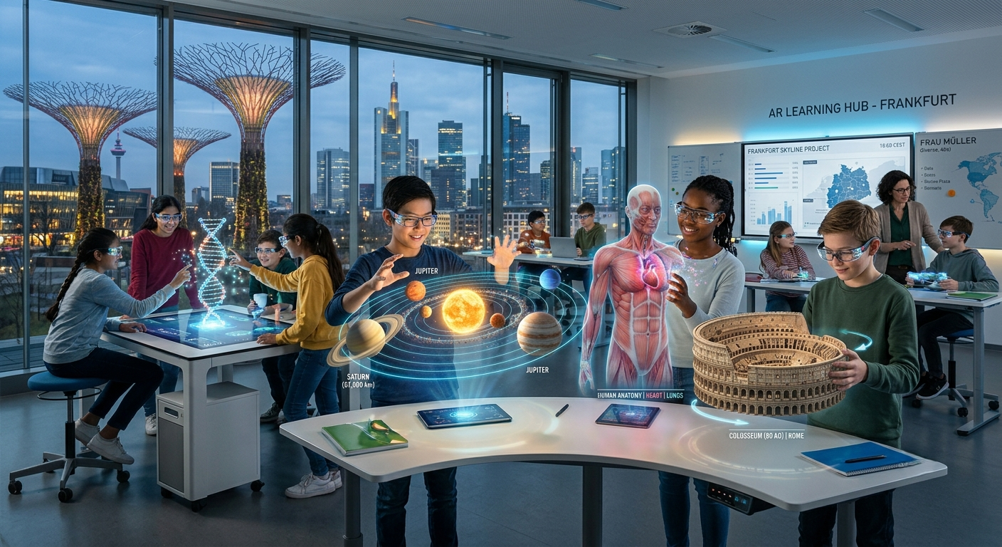 Augmented Reality transforming education through immersive classroom learning in 2026