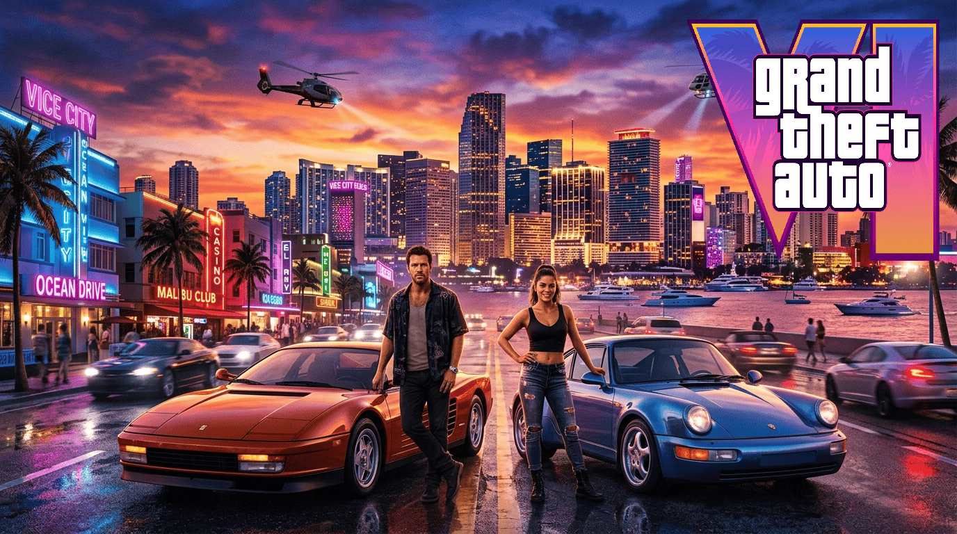 GTA 6 latest updates showing Vice City gameplay, release date, and new features in 2026