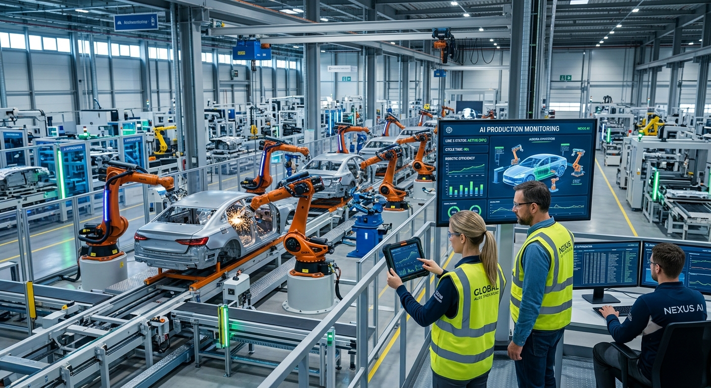 Robotics Manufacturing improving industrial production with AI-powered robots in 2026