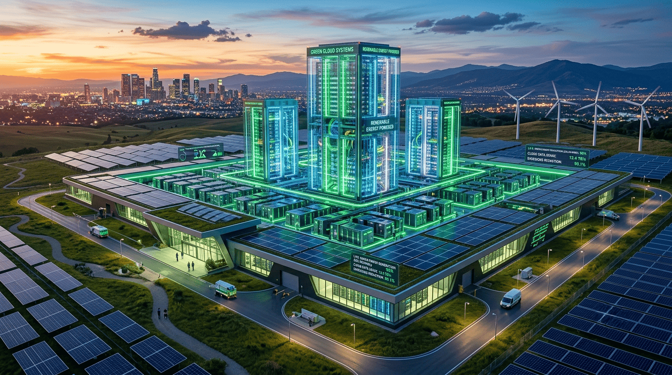The Rise of Green Cloud sustainable cloud computing data center in 2026