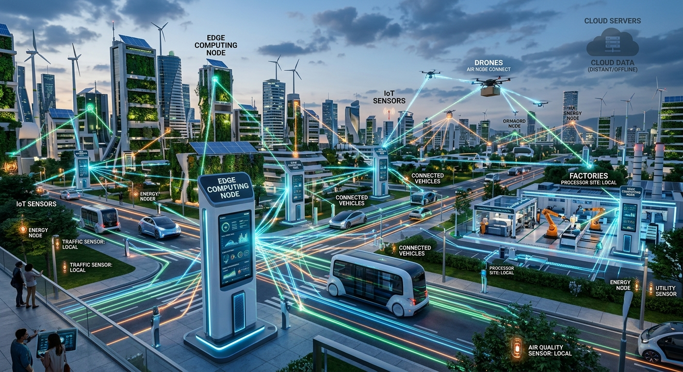 Edge Computing powering real-time AI and IoT devices in 2026