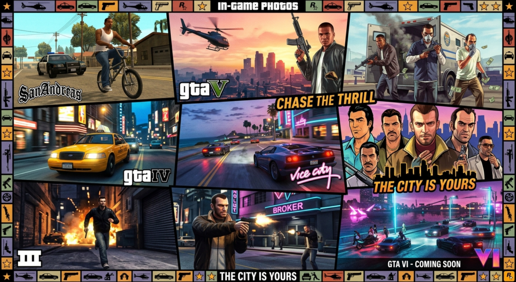 GTA Games: 9 Legendary Titles From 1997 to GTA 6