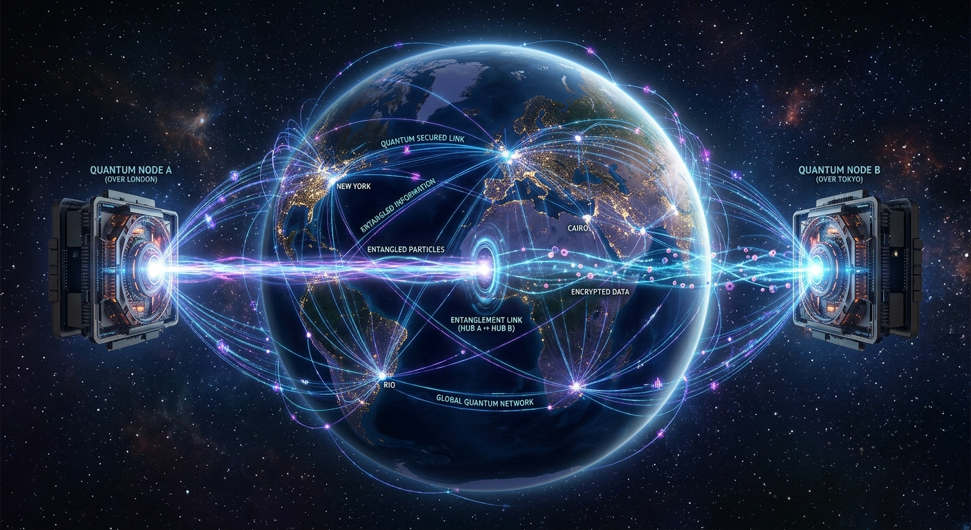 Quantum Internet connecting future communication networks through quantum technology